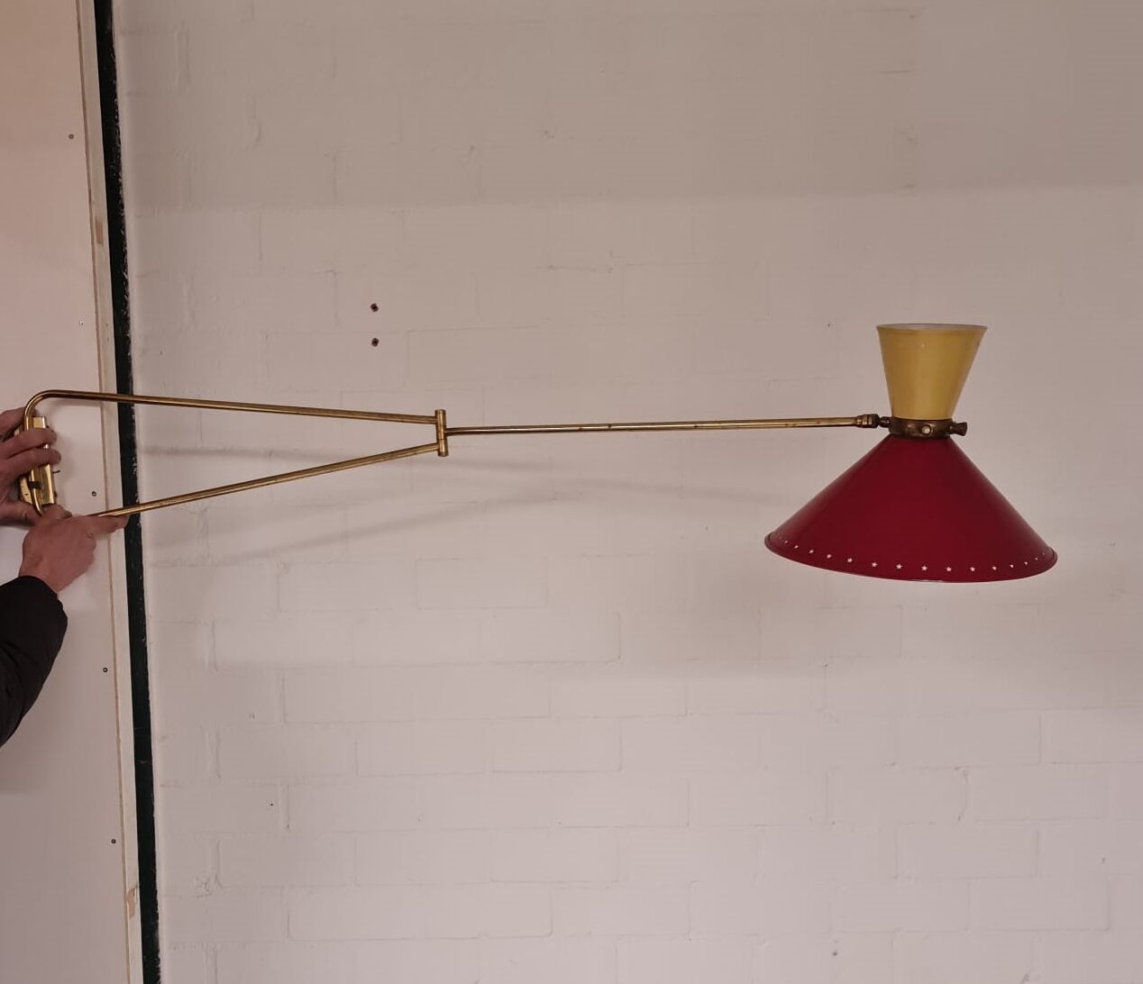 Applique Robert Mathieu Diabolo 1950