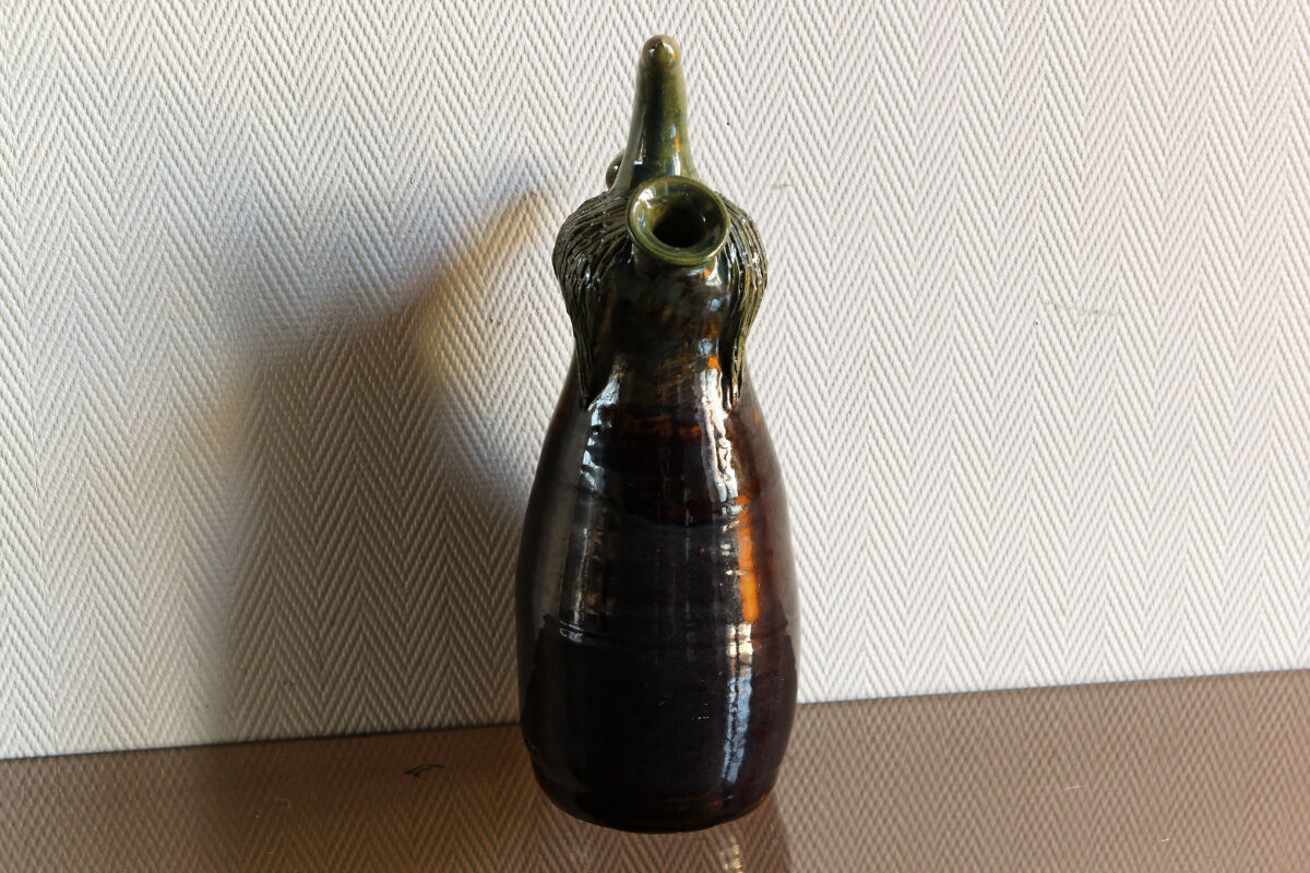 Slurry kid, eggplant shape