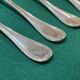 Set of 5 silver-plated fish forks by Christofle Malmaison.