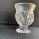 Vase signed Lalique France Saint Cloud model