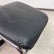 Vintage LC4 Chaise Longue by Le Corbusier in black leather
