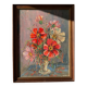 Old oil painting on panel