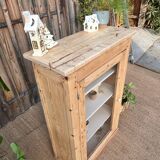 Solid wood display case