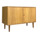 Vintage chest of drawers sideboard lowboard oak WK Möbel 70s cabinet