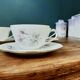 Four cups of Bavarian porcelain