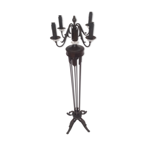 Lampadaire en métal - directoire