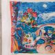 Lithographie de Raya Sorkine "la Palette" 85/195