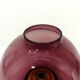 Scandinavian candle holder Hans-Agne Jakobsson Claudia purple L102/32 1960
