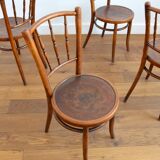 Suite of 4 chairs bistro Baumann