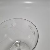 Set of 6 champagne glasses