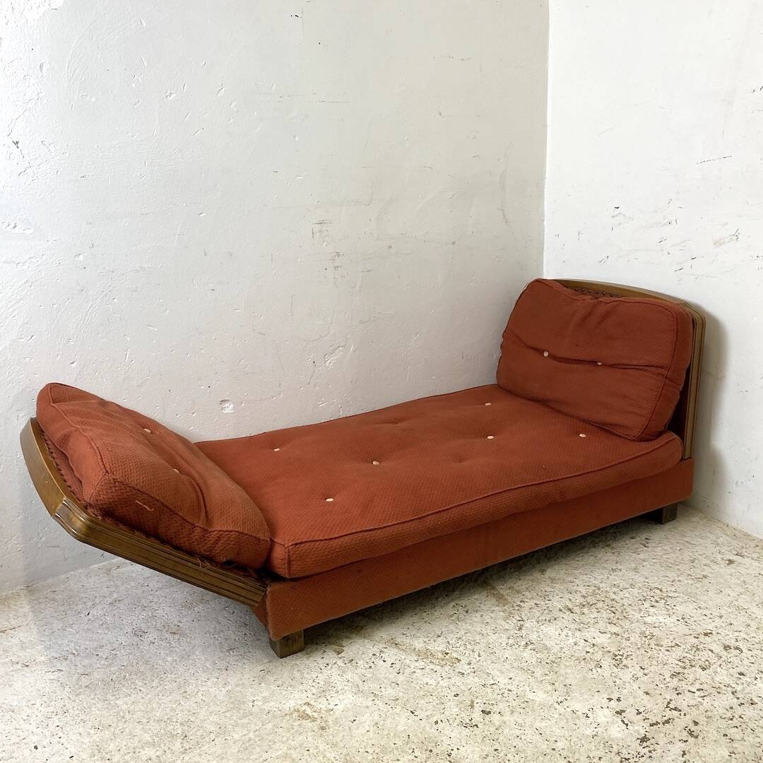 Art Deco folding daybed