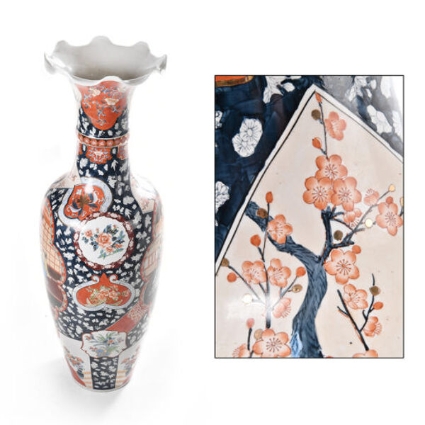 Vase en céramique japonaise