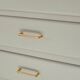 Chiffonnier 5 tiroirs et pieds compas vintage