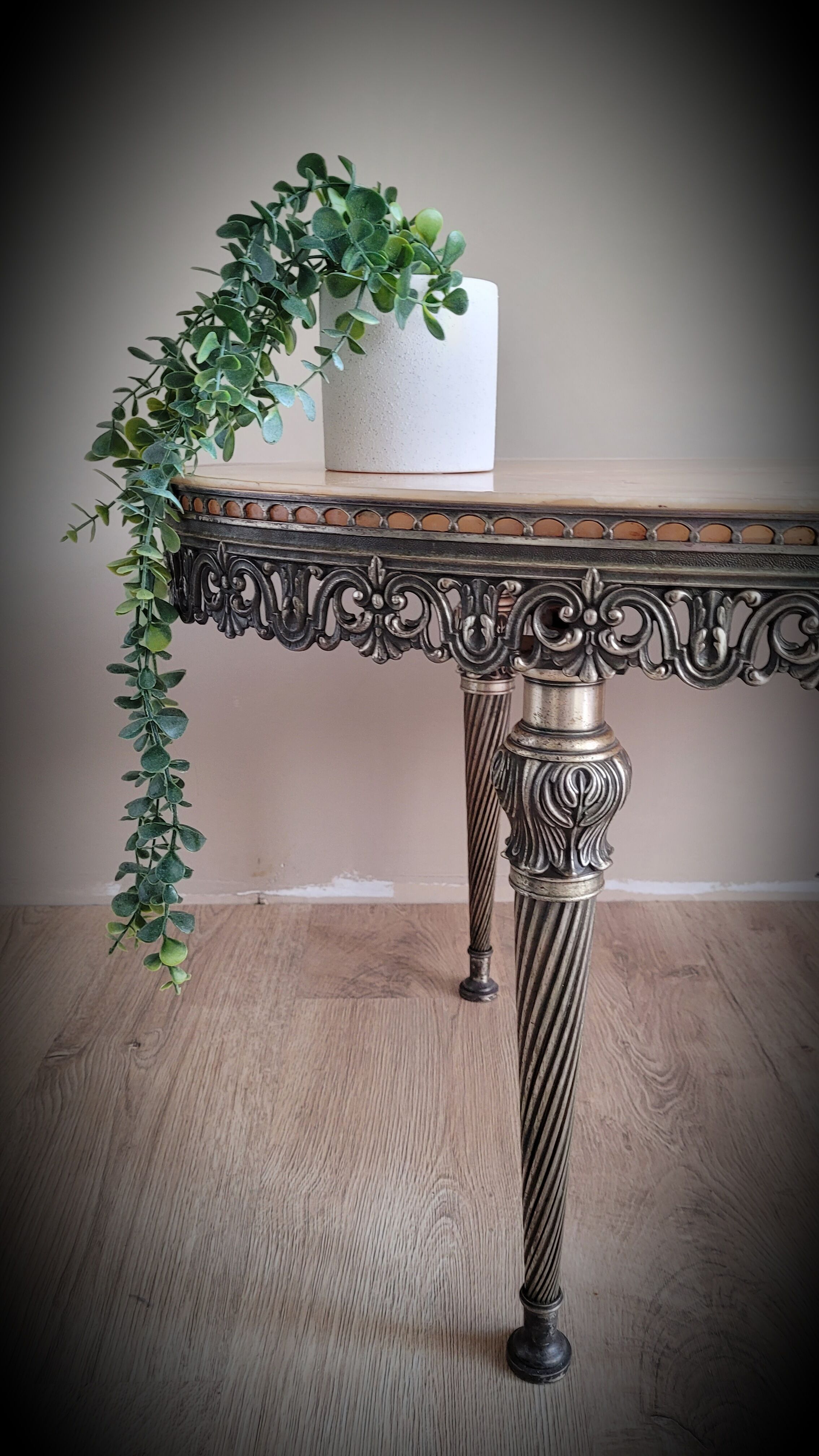 Onyx marble coffee table