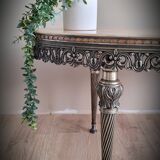 Onyx marble coffee table