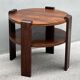 Modernist art deco pedestal table 1930