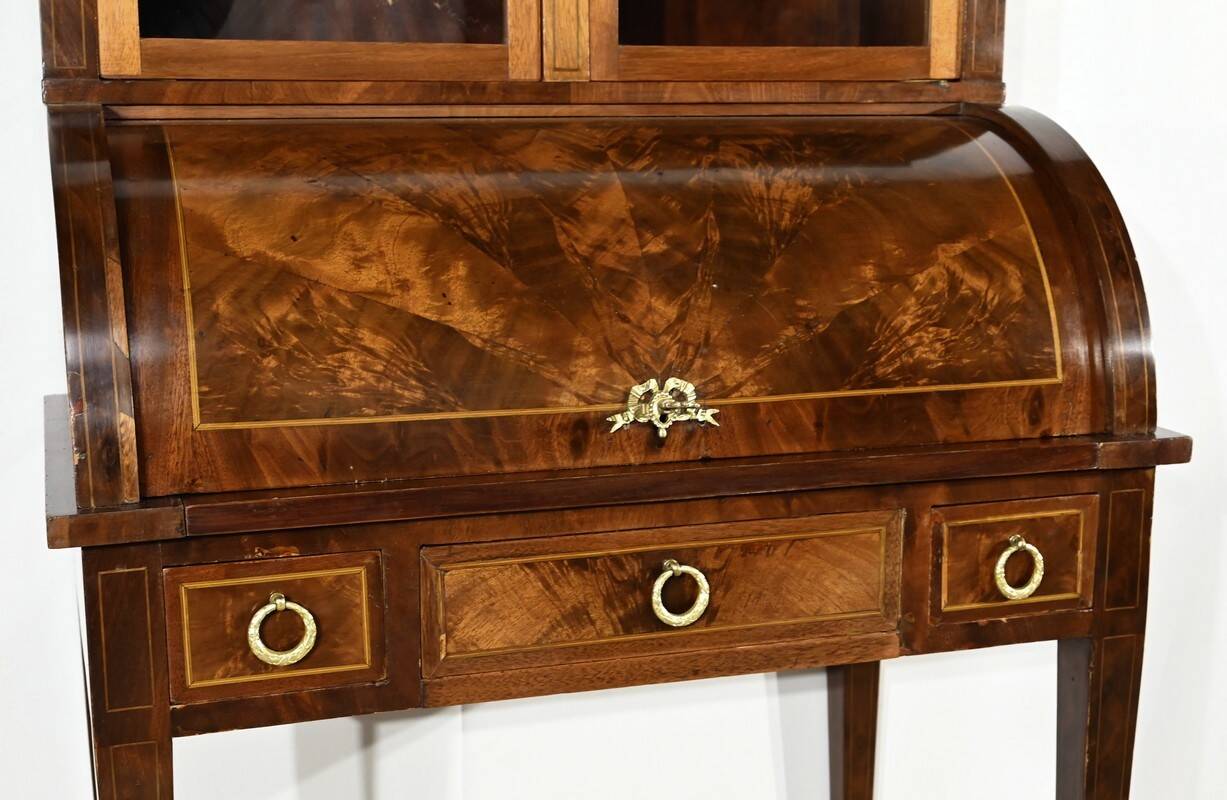 Small Bonheur du Jour Mahogany Desk, Louis XVI / Directory style – Early 20th century
