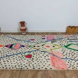 Tapis berbère en laine fait main 285 X 162 CM