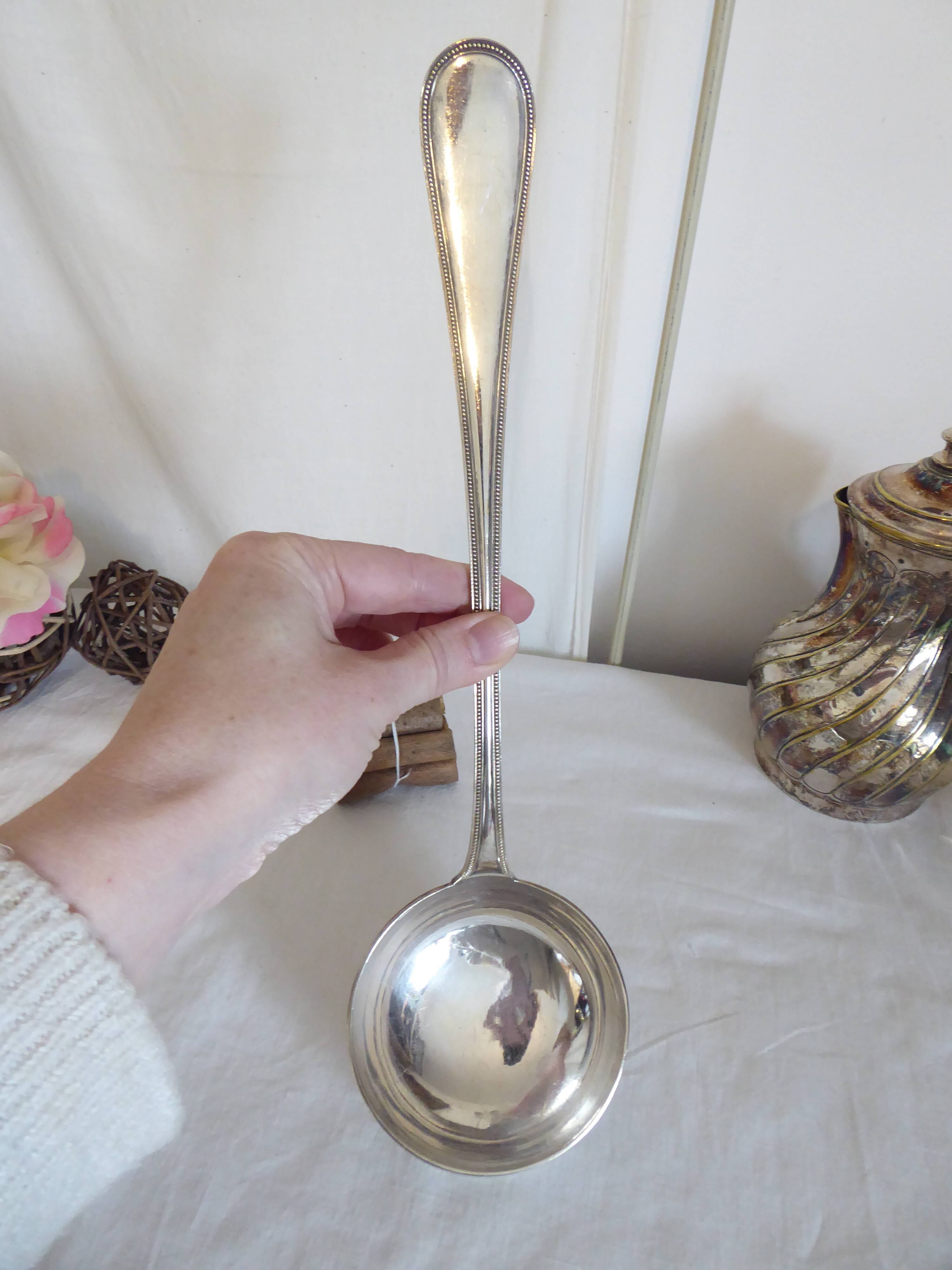 Christofle louche silver metal 34 cm