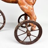 Tricycle en bois français du XIXe siècle