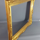 Former Original gold leaf gilding key frame, Style Louis XV 76x61 leafing 61x46.4 cm SB116