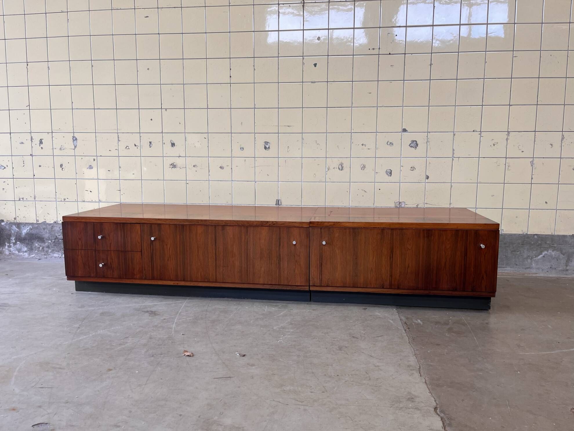Vintage rosewood lowboard