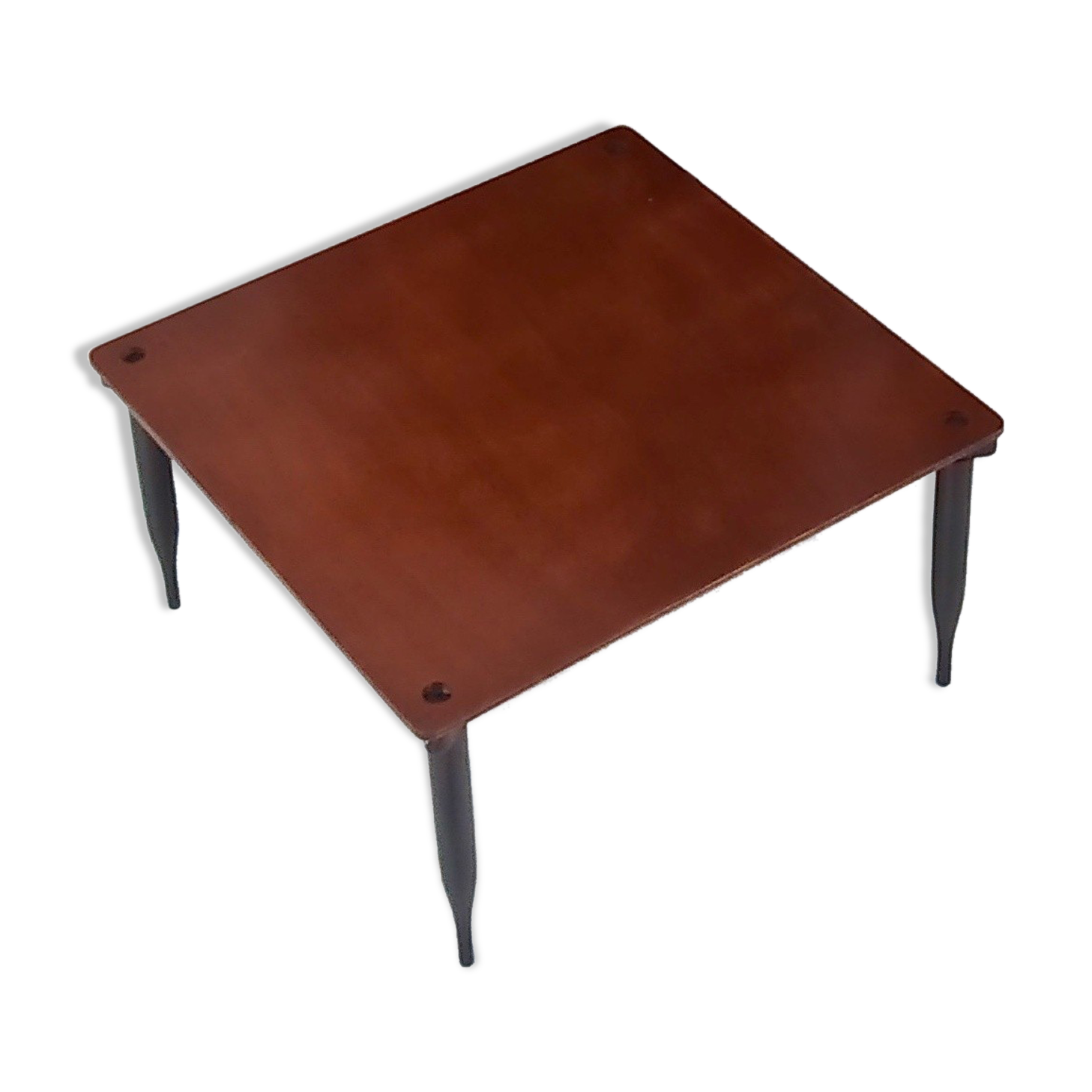 Walnut coffee table model "T8" by Vico Magistretti for Azucena, Italy