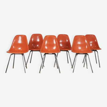 Ensemble de chaises Charles et Ray Eames DSX