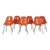 Ensemble de chaises Charles et Ray Eames DSX