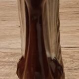 Ceramic soliflore vase with swan decor