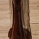 Ceramic soliflore vase with swan decor