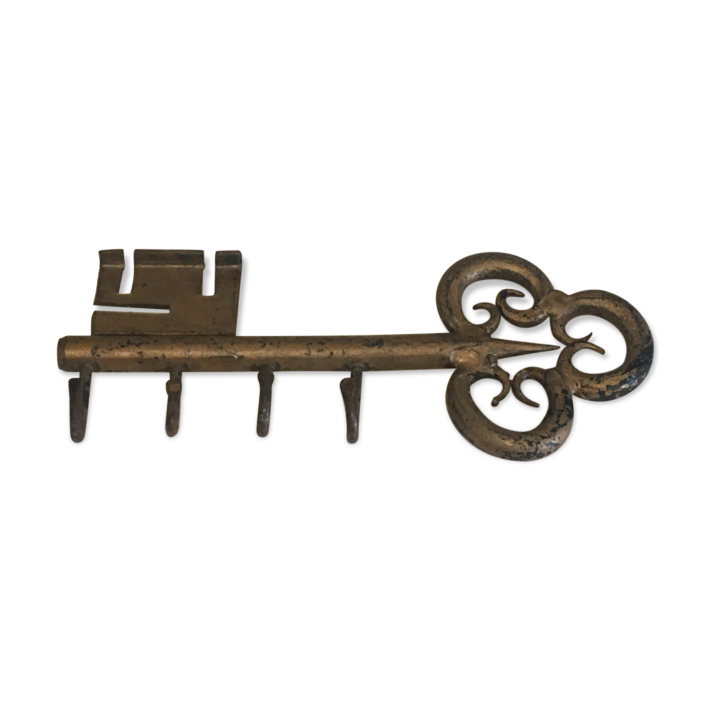 Key shaped patère