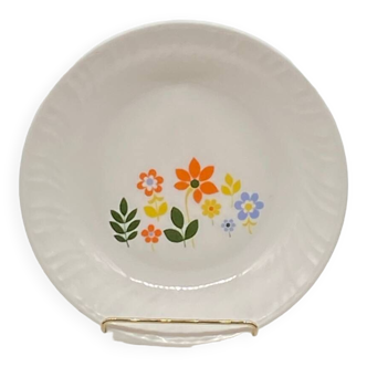 Arcopal france dish 🇫🇷, flowers 🌺, vintage, floral,