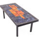 Modernist Fat Lava coffee table, 1960