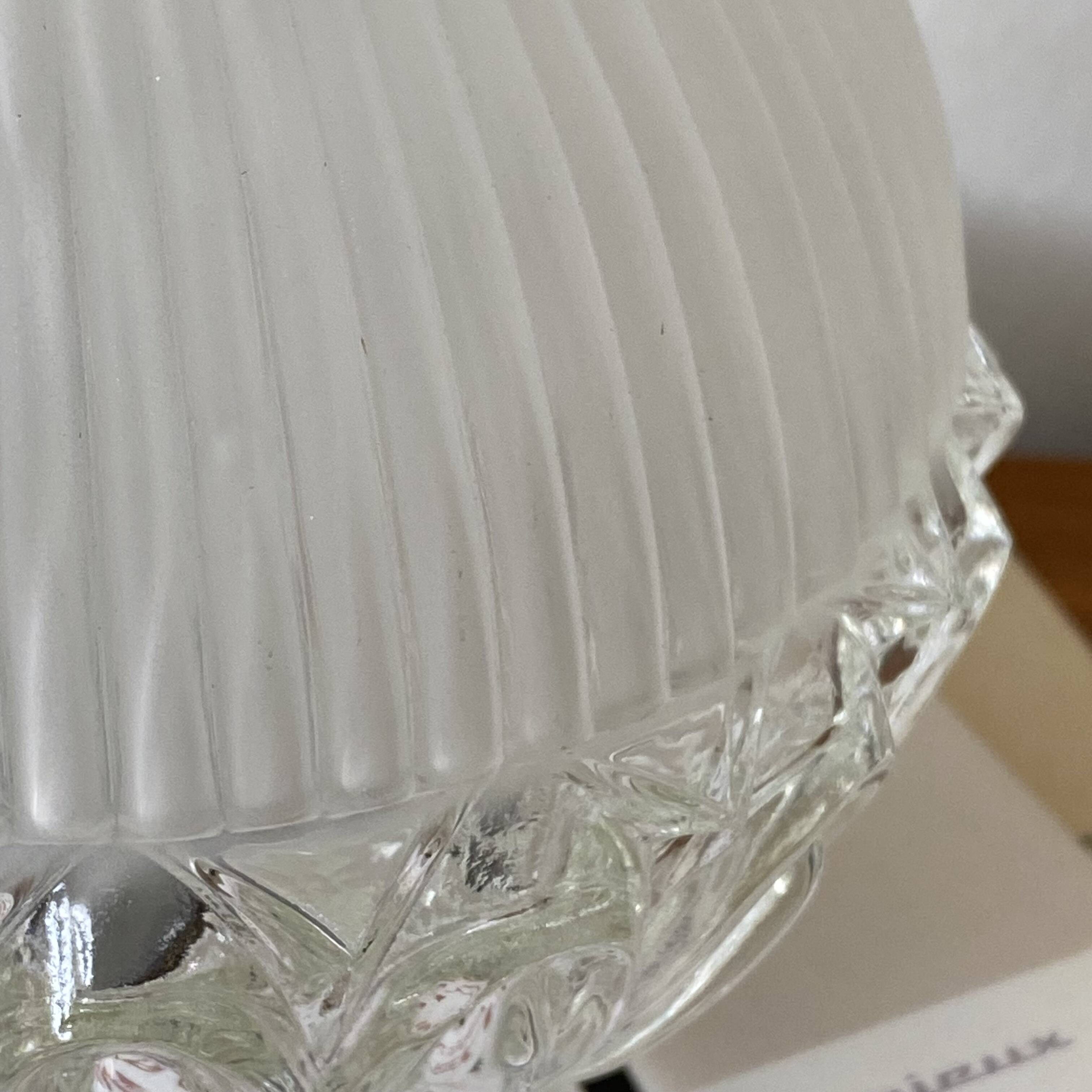 3 antique glass globes for wall lamp chandelier