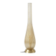 Large table lamp in Murano glass with gold glitter in the style of Barovier and Toso.