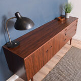 Rosewood Greaves & Thomas retro sideboard cabinet, 1970s