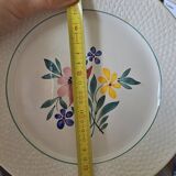 set of 6 Fabiola Digoin Sarreguemines soup plates