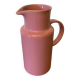 Antique emile henry pitcher vintage pink ceramik