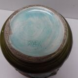 Pair of cached old dabbling jars