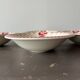 4 soup plates Comptoir de Famille “red checkerboard” model