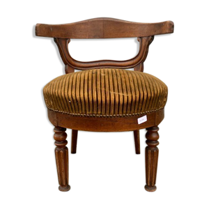 chaise basse d'époque