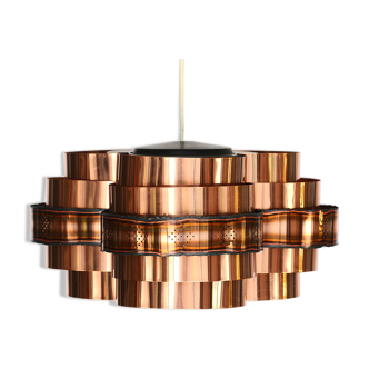 Hanging lamp by Werner Shou for Coronell Electro Denmark 1970s
