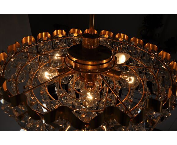 Kinkeldey chandelier, 6 levels, Germany, 1970s