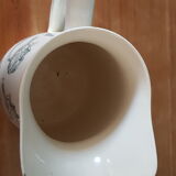Gien earthenware pitcher