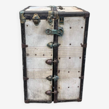 Old travel trunk