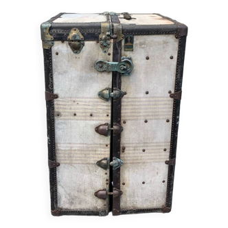 Old travel trunk