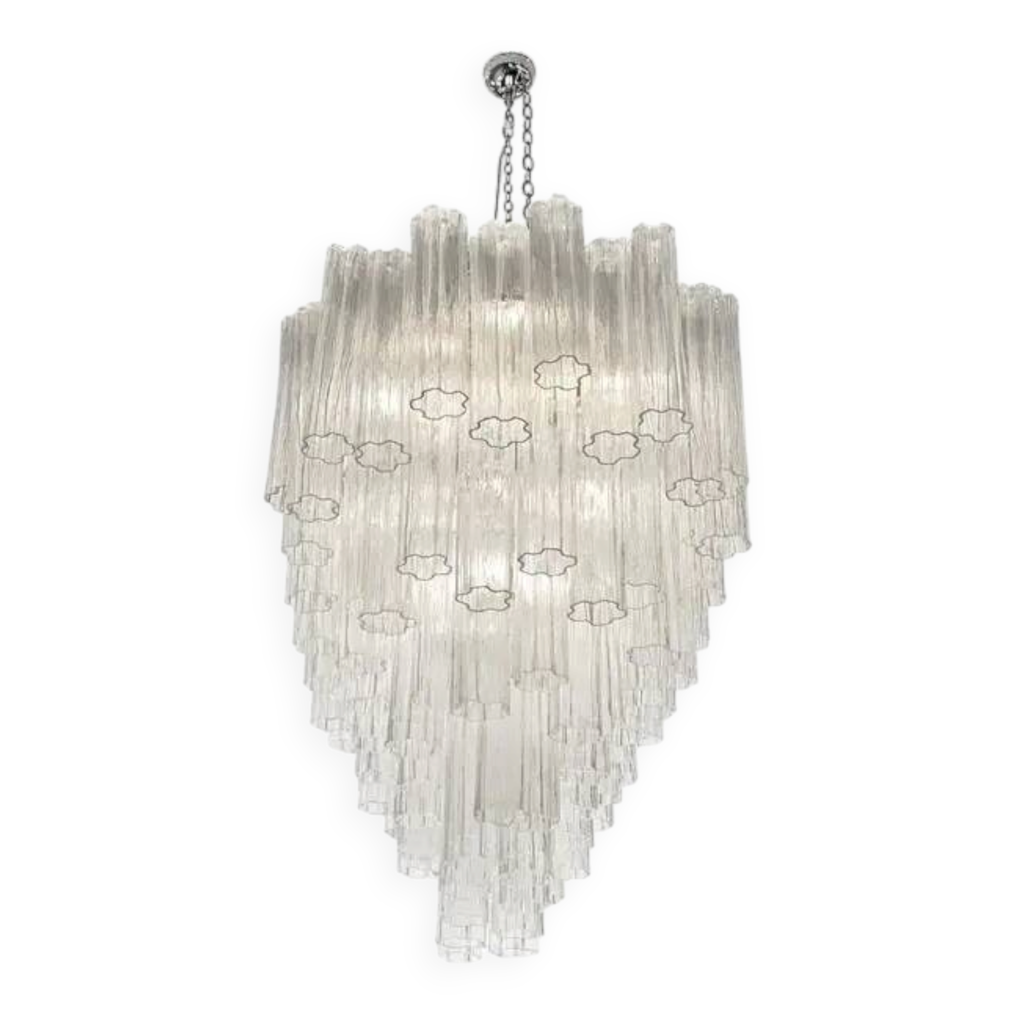 Modern Oval Tronchi Murano Glass Pendant Light by Simoeng for Simoeng