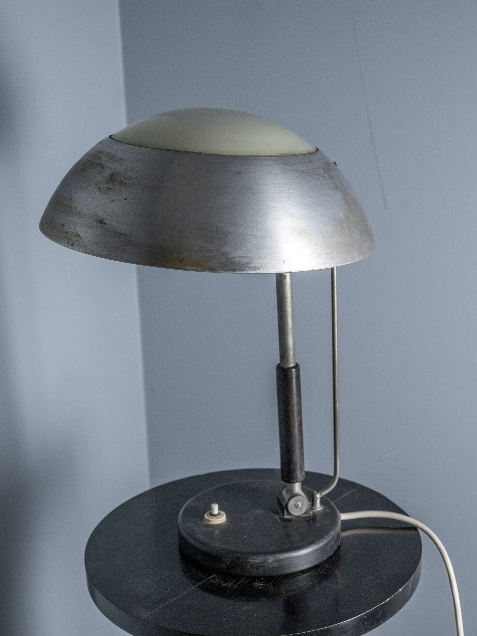 Bauhaus table lamp by Karl Trabert for G. Schanzenbach, 1930s