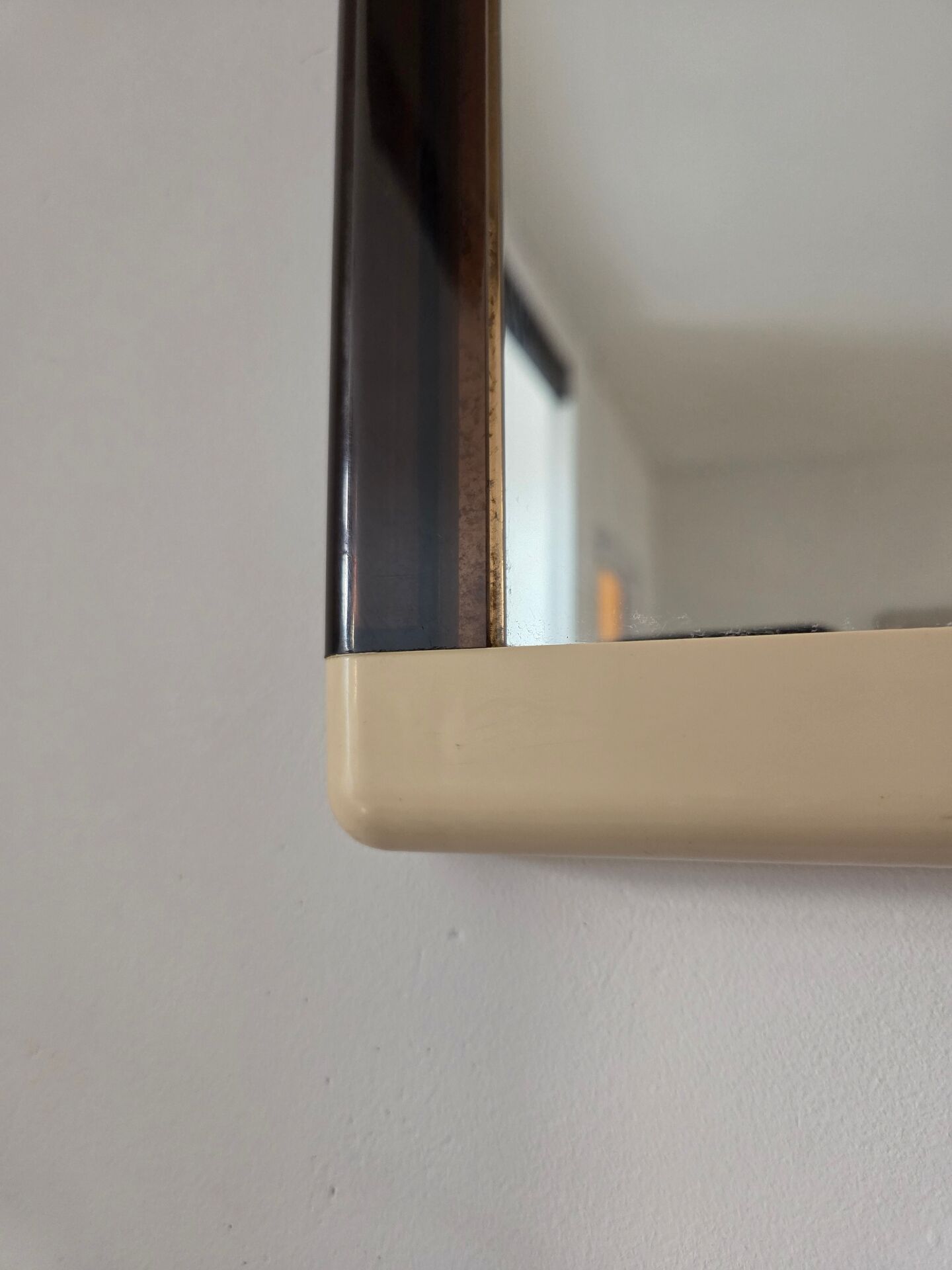 Vintage two-tone mirror
